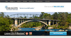 Desktop Screenshot of paragoninsservices.com